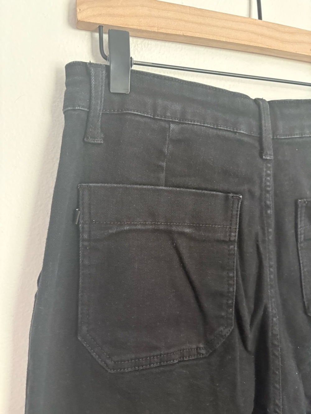 Judy Blue Black Denim High Rise Stretch Drawstring Jogger Pants Women 29 NWOT BA - Picture 7 of 7